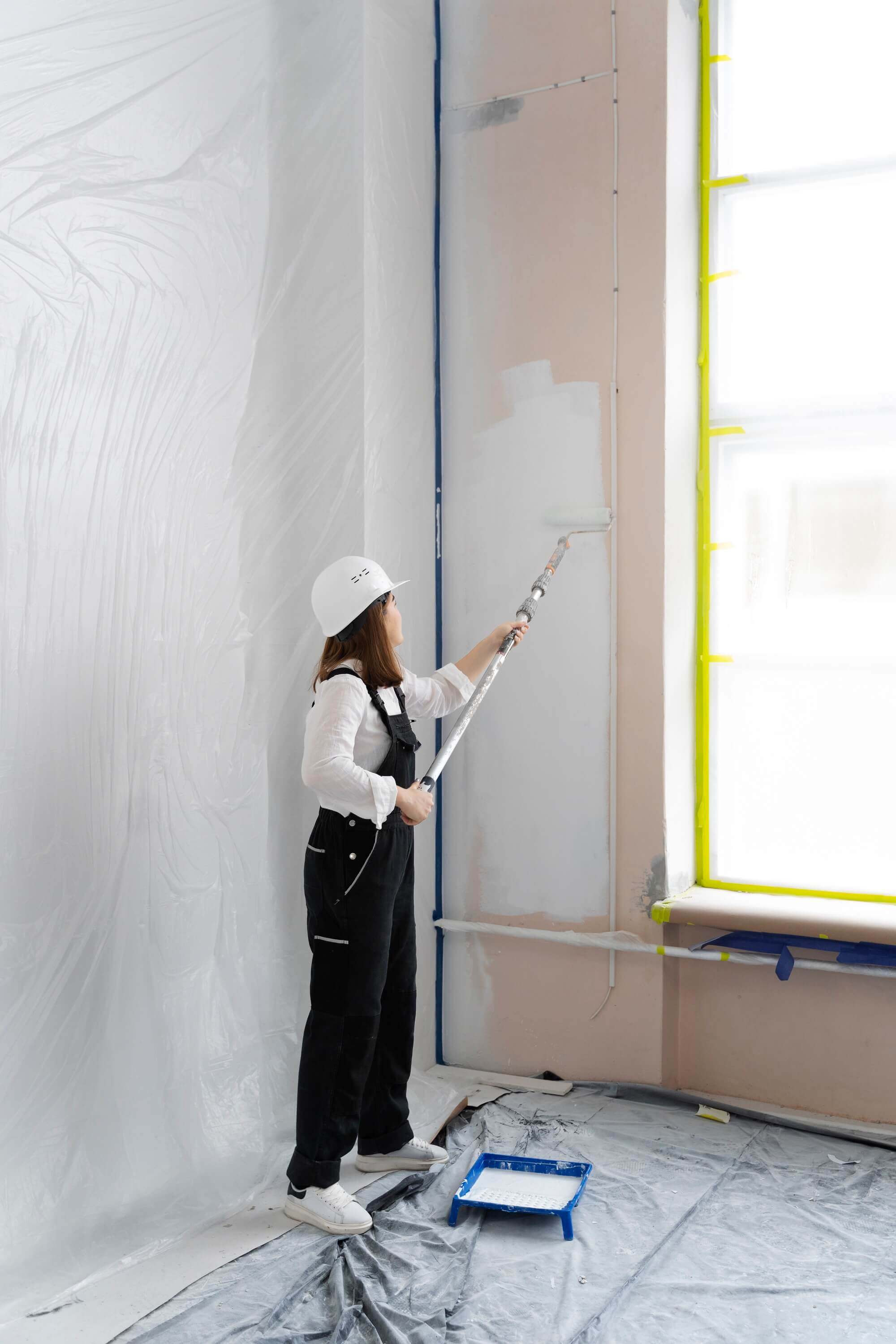 peinture murs intérieurs et plafond