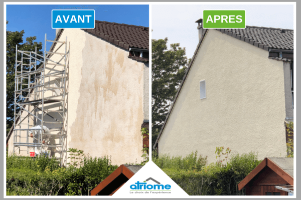 Entretien de façade : entre nettoyage et ravalement des murs - Atriome