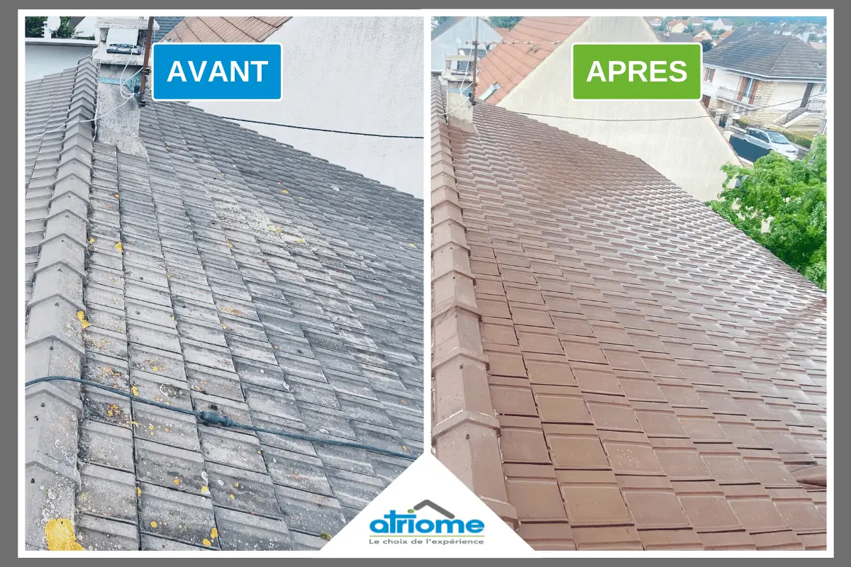 nettoyage et traitement hydrofuge de toiture val d'oise 95 atm