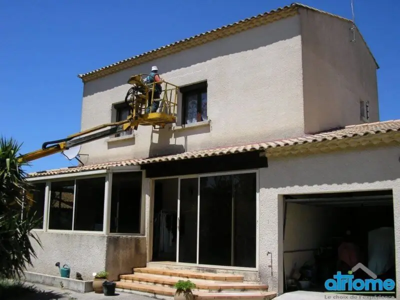 ravalement de façade dans le gard societe 84 ATM