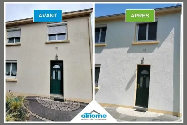 ravalement nettoyage de façade nantes ahf 44