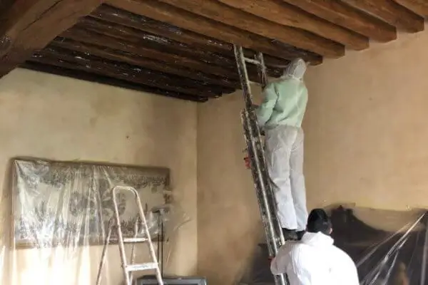 traitement de bois poutre et charpente yvelines Atriome