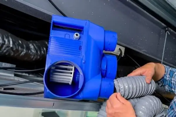 Ventilation VMC simple flux