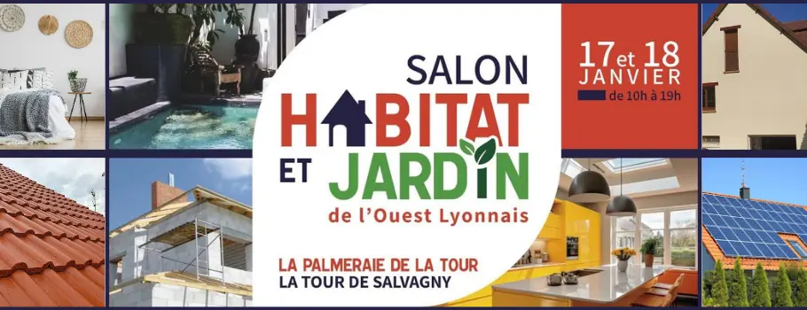 Atriome au Salon Habitat et Jardin le 17 & 18 janvier 2026 à la Tour de Salvagny