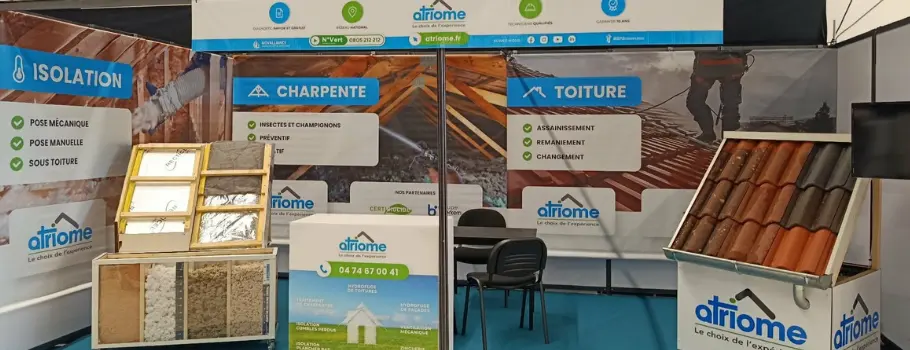 Foires et salons : rencontrez nos experts Atriome près de chez vous