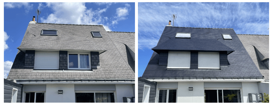 Les avantages du démoussage de toiture à Lorient - Atriome