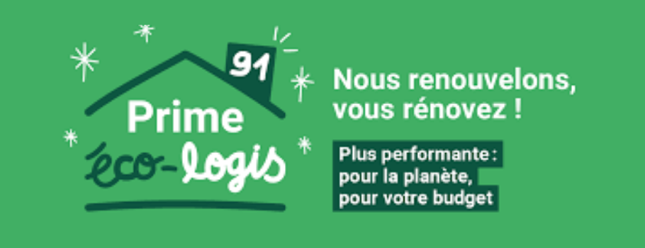 Prime éco-logis 91 : jusqu'à 2300 euros d'aides pour vos travaux de rénovation énergétique en Essonne 