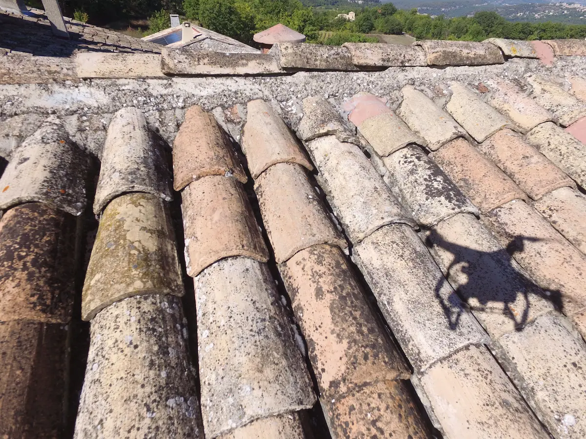 Inspection de toiture par drone
