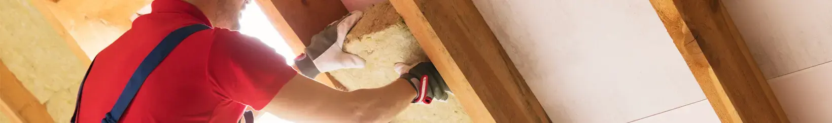 Isolation des combles sous rampant 
