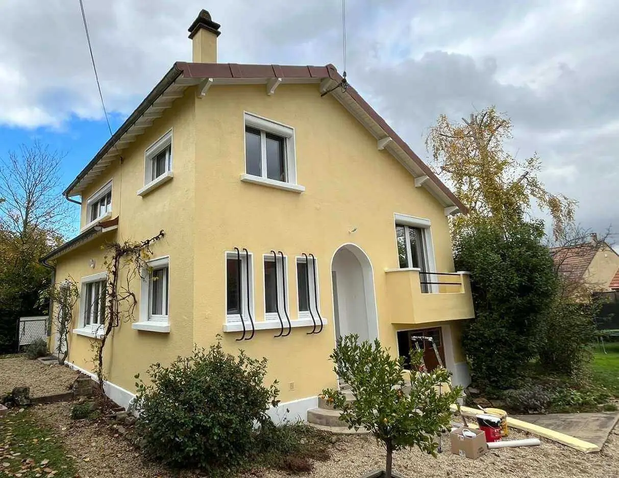 Rénovation façade et voliges à Montgeron