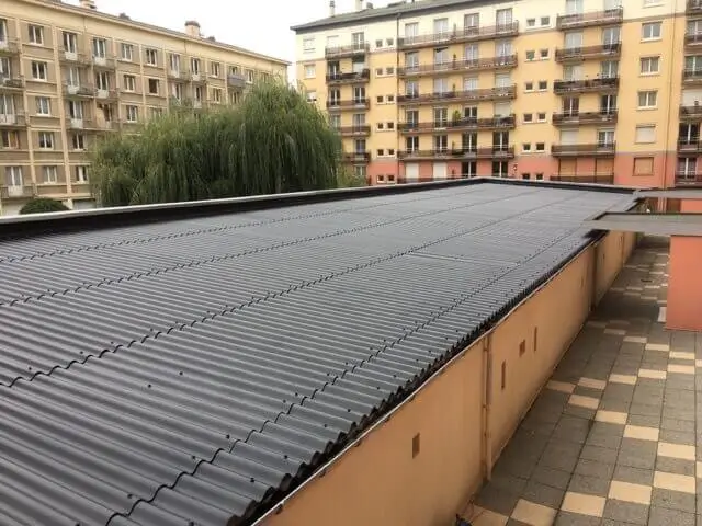 Hydrofugation de toiture fibrociment Barentin
