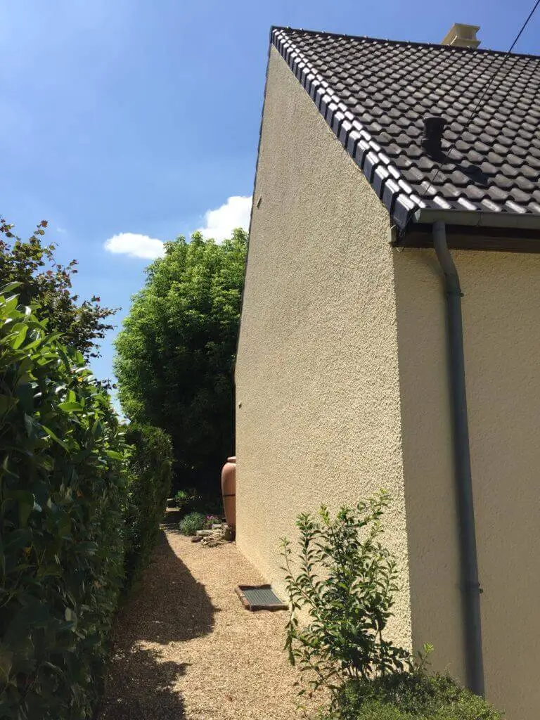 Rénovation façade hydrofuge colorée