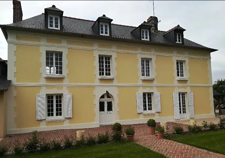 apres traitement hydrofuge de façade Caen 14 atriome