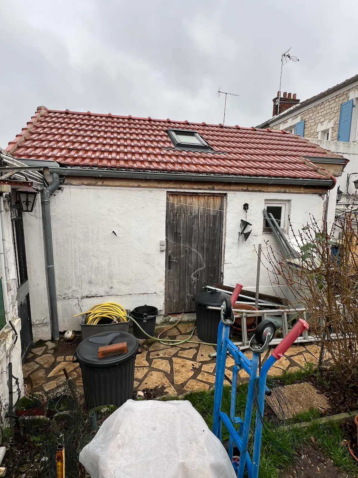 Rejointoiement de mur en pierre Mantes-la-Jolie