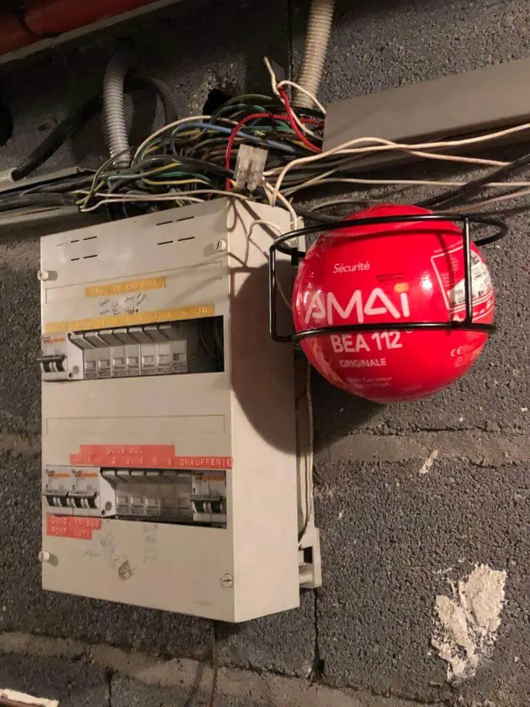 boule extincteur automatique amai