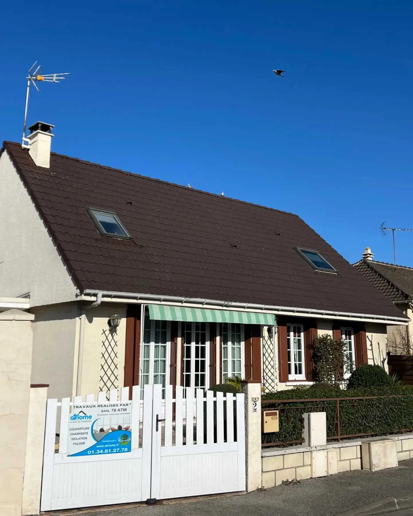 Nettoyage et hydrofuge de toiture à Trappes