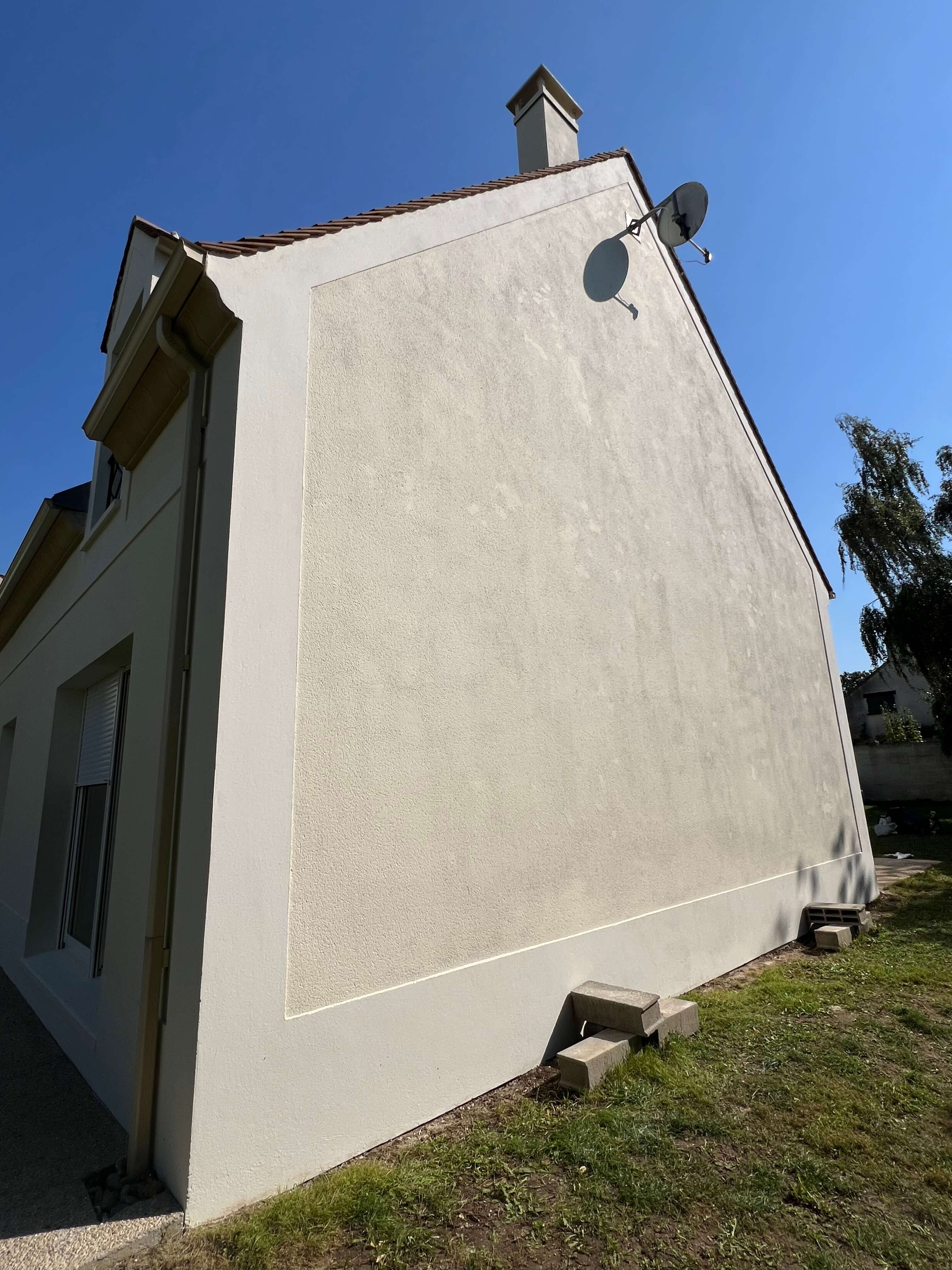 Traitement hydrofuge de façade à Morainvilliers