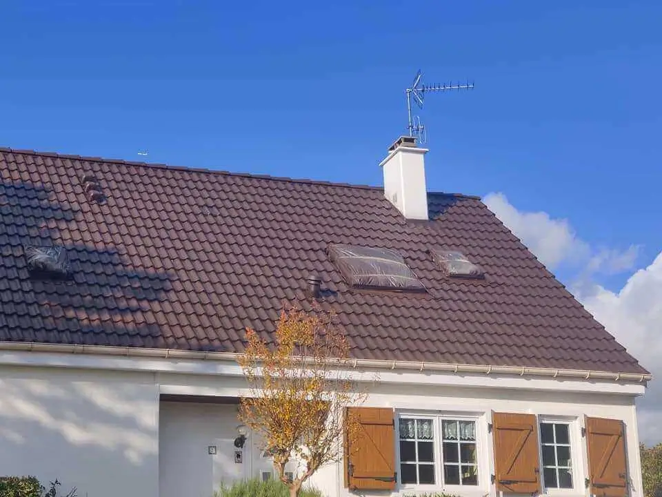 traitement hydrofuge coloré de toiture Beynes atriome 78