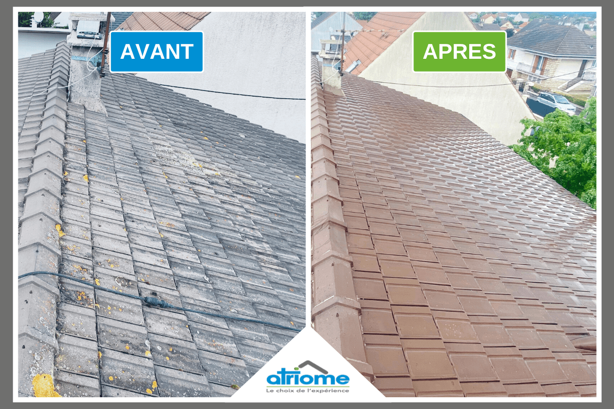 nettoyage et traitement hydrofuge de toiture val d'oise 95 atm